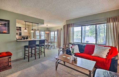 Lake Harmony Condo | Community Beach Access: Lake Harmony Condo!