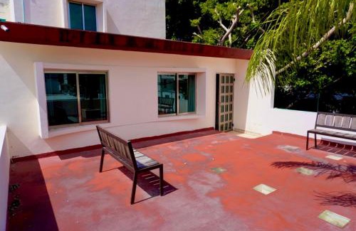 Majahual Bed & Breakfast | Comoda y amplia Habitacion Triple
