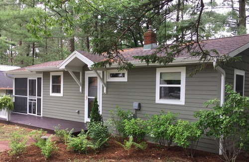 Waupaca Cottage | Completely Refinished Vintage Chain of Lakes Cottage!