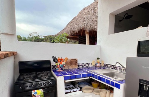 Sayulita Apartment | Complimentary 1 hr Massage in our Traditional Open-Air Palapa w/Private Pool