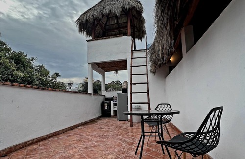 Sayulita Apartment | Complimentary 1 hr Massage in our Traditional Open-Air Palapa w/Private Pool
