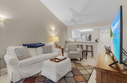 Bonita Bay Condo | Condo in Bonita! 2 Miles to the Beach! Beach Shuttle Included!