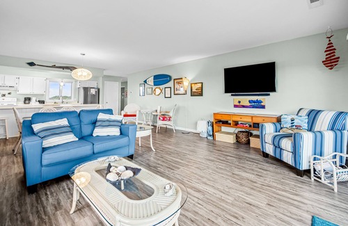 Indian Beach Condo | Condo in Oceanfront Complex with seasonal community pool.