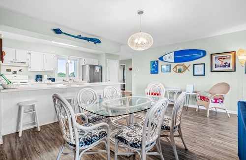 Indian Beach Condo | Condo in Oceanfront Complex with seasonal community pool.