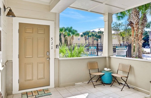 Dune Allen Beach Condo | Condo near the beach with outdoor pool, BBQ, washer/dryer, streaming, central AC