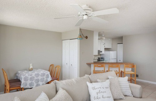 Seaside Heights Condo | Condo on the beach with private patio overlooking the ocean.