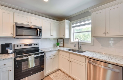 Helen Condo | Condo Steps to Bavarian Village & River in Helen