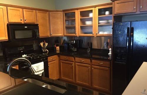 Ludington Condo | Condo with Harbor View and walking distance to Downtown Ludington!