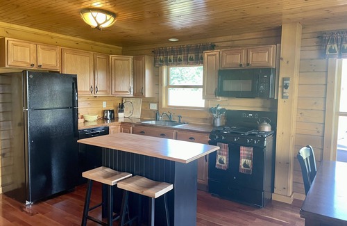 Geneva House | Conesus Log Cabin, Cozy Log Cabin on the Wine Trail
