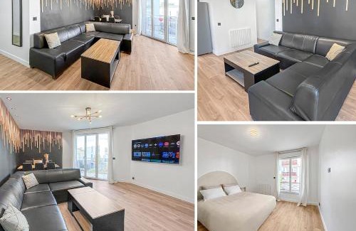 Drancy Centre Apartment | Confort moderne, Paris & Le Bourget