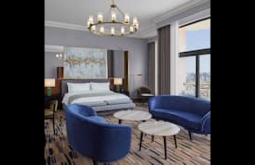 Downtown Cairo Bed & Breakfast | Conrad Cairo,twin classic Room, Partial Nile View