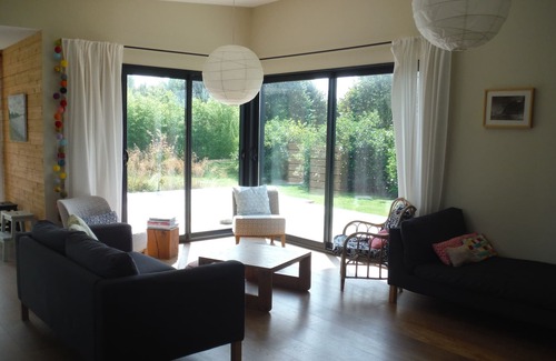 Varengeville-sur-Mer House | Contemporary wooden house in Varengeville sur mer, quiet and green