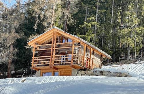 Mase Ski Chalet | Contemporary Chalet in Mont-Noble with Mountain View.