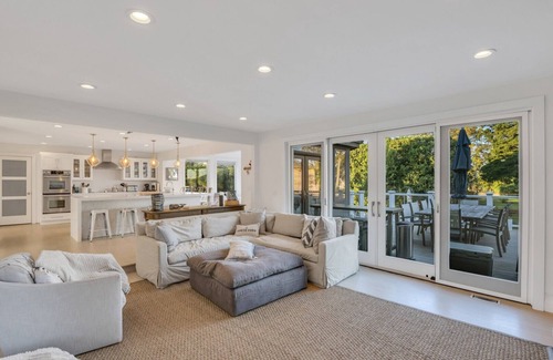 Southold House | Contemporary Colonial home with pristine Peconic bay views, steps to.