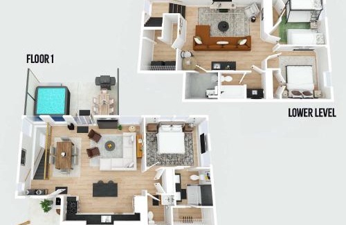 Dry Ridge House | Contemporary Cottage - Hot Tub Near Ark