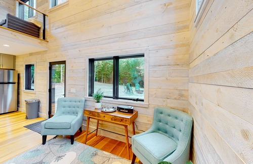 Lamoine House | Contemporary home with woodstove, firepit, 2 kitchens & fast WiFi- walk to beach