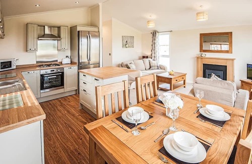 Tunstall Ski Chalet | Contemporary lodge furnished to a very high standard.