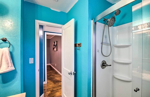 Warrington House | Convenient Pensacola Home w/ Deck & Fire Pit!
