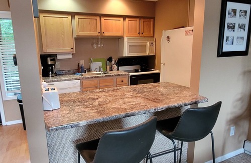 Ellicottville House | Cool & Quiet Condo–Walk to Town, AC & Balcony. Across street from Holiday Resort