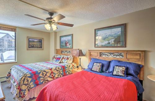 Copper Mountain Village Apartment | Copper Mountain Condo Walk to American Eagle Lift