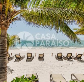 Puerto Juarez Apartment | CORAL Beachfront 2BDR with pool by Casa Paraiso