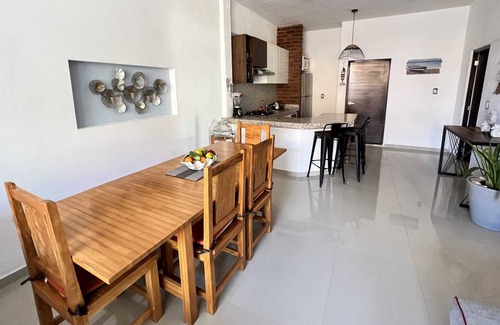 Chacala Apartment | CORALES NUEVO CON A/A, ALBERCA Y PLAYA A 50 MTS.
