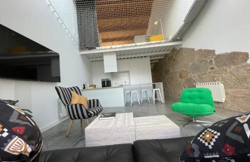Casco Vello Apartment | Corazón Casco Viejo Ático