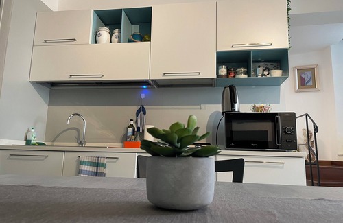 Vernazza Apartment | CORNABRUGIA PATIO APARTMENT lovely open-space with all amenities and a patio