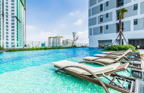 District 4 Condo | Corner 1226 - Spacious 1BR Room with Pool&Gym Access