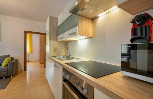Unterburg am Klopeiner See Apartment | Cosy apartment for 4 guests with WIFI, TV, terrace, pets allowed and parking