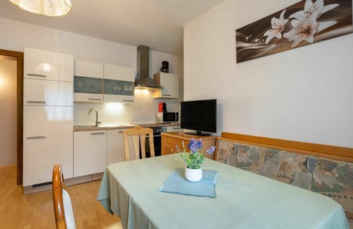 Unterburg am Klopeiner See Apartment | Cosy apartment for 4 guests with WIFI, TV, terrace, pets allowed and parking