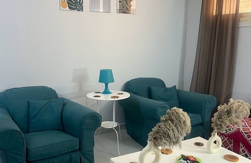 Maadi Apartment | COSY 2-BEDROOM STUDIO IN DEGLA: private entrance and garden in central location