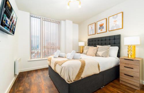 Bordesley Apartment | Cosy 2 Bedroom Apartment in Digbeth, Birmingham City Centre with Free Parking - Digbeth - Free Netflix - Long Stays Allowed - Free Street Parking