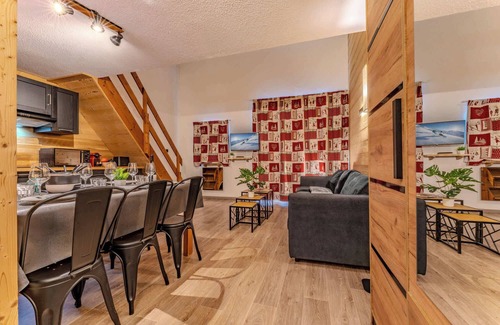 Val-Thorens Apartment | Cosy 2BR Apartment Ski-In Ski-Out Heart of Val Tho