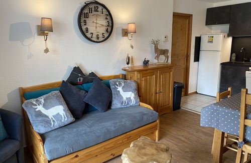 Saint-Gervais-les-Bains Apartment | COSY APARTMENT AT THE FOOT OF THE "LE VALLEEN" CABLE CAR