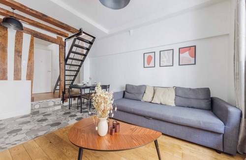Quartier du Mail Apartment | Cosy apartment - 1BR/4P - Place des Victoires