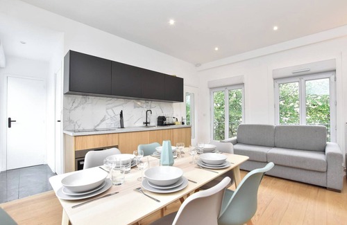 Saint-Fargeau Apartment | Cosy apartment - 1BR/6P - Place Saint Fargeau