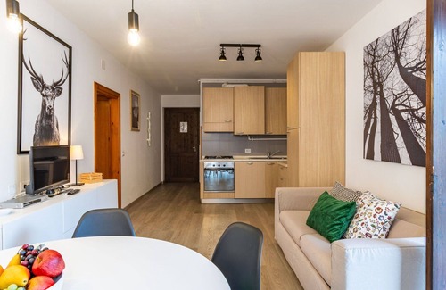 Molina di Ledro Apartment | Cosy apartment for 5 people with WIFI, TV, terrace, pets allowed and parking