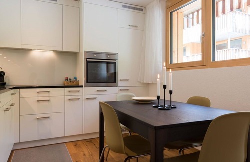 Saas-Balen Apartment | Cosy apartment for 3 guests with WIFI, TV, balcony and pets allowed