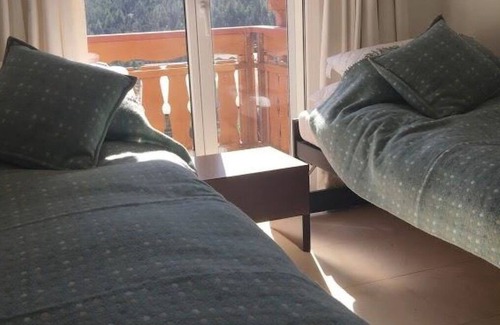 Saas-Fee Apartment | Cosy apartment for 6 guests with WIFI, TV and balcony