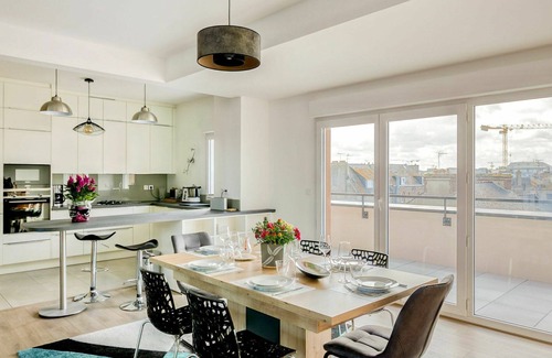 Rocabey - Alsace - Gare Apartment | Cosy apartment for 6 guests with WIFI, TV and terrace