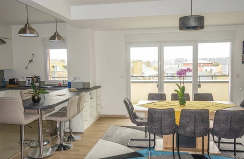 Rocabey - Alsace - Gare Apartment | Cosy apartment for 6 guests with WIFI, TV and terrace