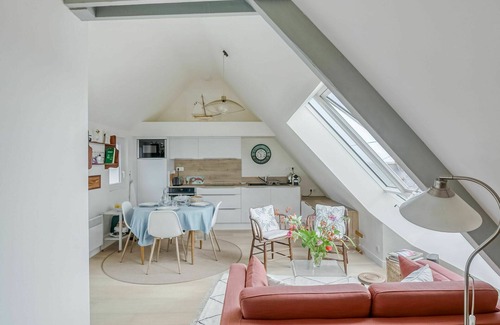 Rotheneuf-Le Pont Apartment | Cosy apartment for 7 guests with WIFI, terrace and parking