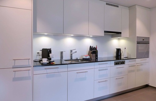 Blausee Apartment | Cosy apartment for 4 guests with WIFI, TV, balcony, pets allowed, panoramic view and parking