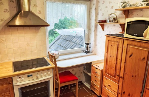 Wanna Apartment | Cosy apartment for 3 guests with WIFI, hot tub, TV, balcony and panoramic view