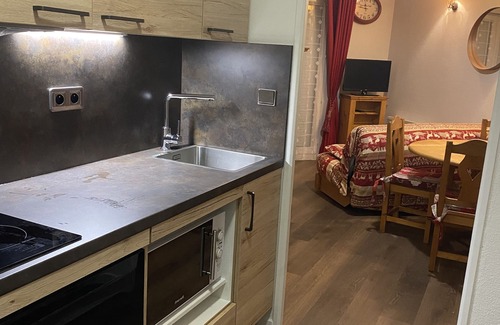 Brides-les-Bains Apartment | Cosy apartment with garage opposite the thermal baths