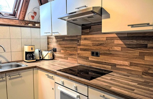 Frielendorf House | Cosy apartment in villa for 6 people with WIFI, TV, terrace and pets allowed