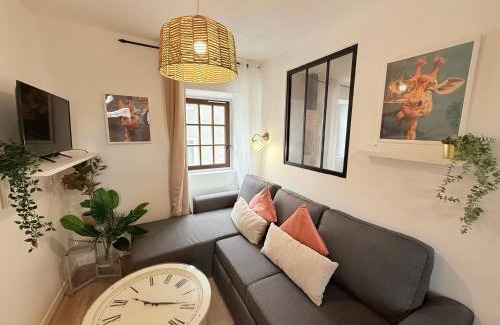 Centre Ville Apartment | Cosy Azur & Corail - 2CH - Proche de Verdun