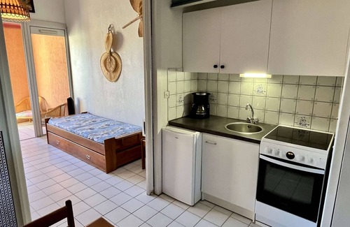 Argeles Plage Apartment | Cosy Studio w/Mezzanine, Parking & Pools - 400m from Beach