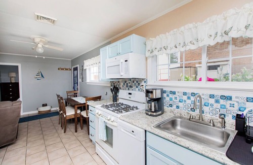 Wildwood House | Cottage at Westley House, 2 Blocks from Beach and Boardwalk, Fenced-in Courtyard